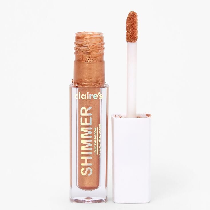 Liquid Shimmer Eyeshadow Tube - Holographic Bronze,