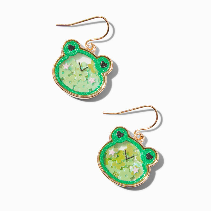 Pendantes shaker grenouille verte,