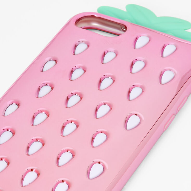 3D Heart Bubbles Pastel Pink Cute Trendy iPhone 12 Case Cover 