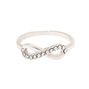 Silver Infinity Ring,