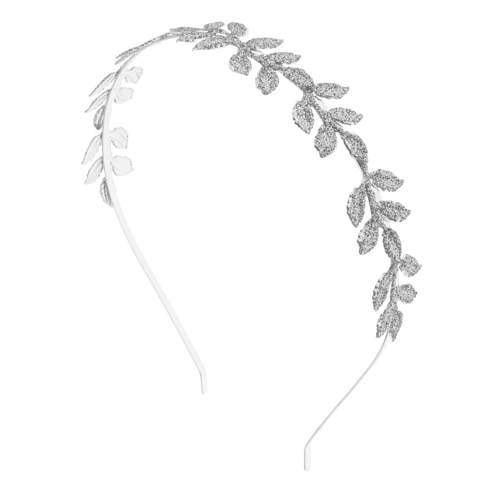 silver headband