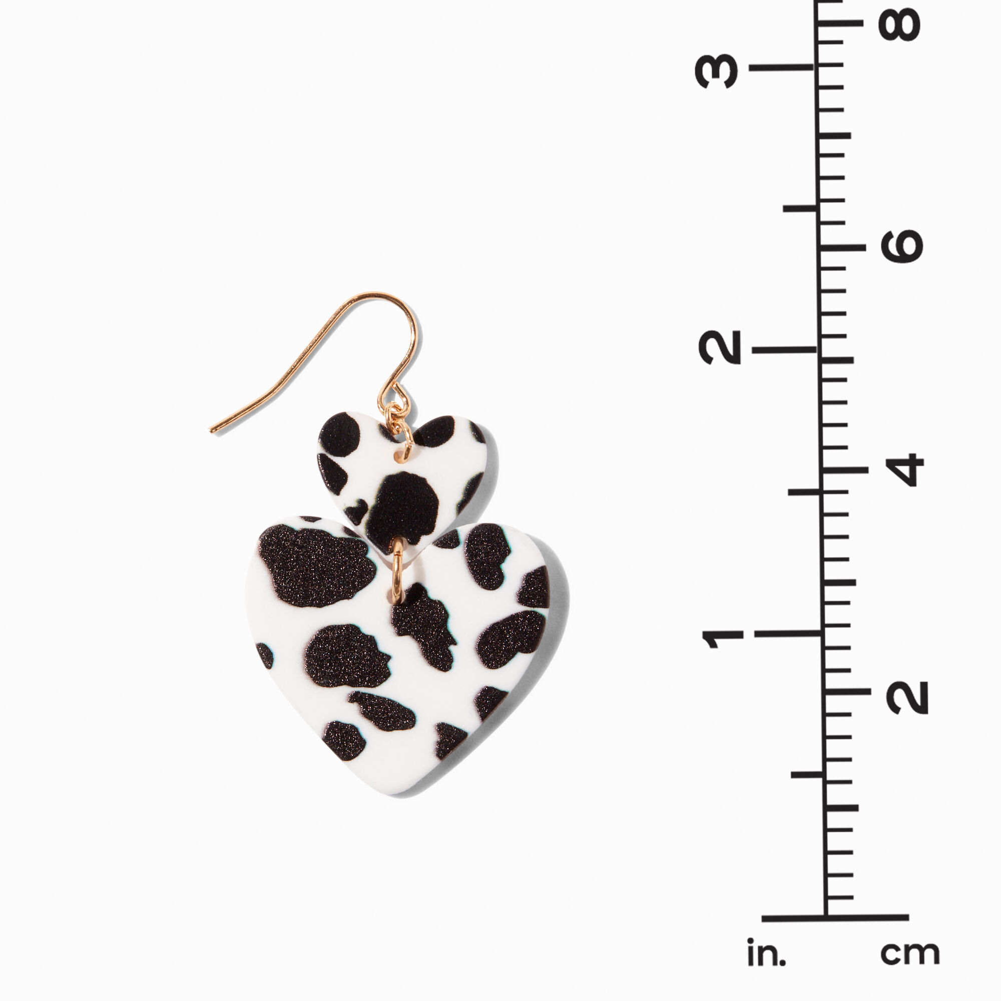 Cow earrings claire's store