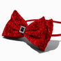 Santa&#39;s Suit Bow Headband,