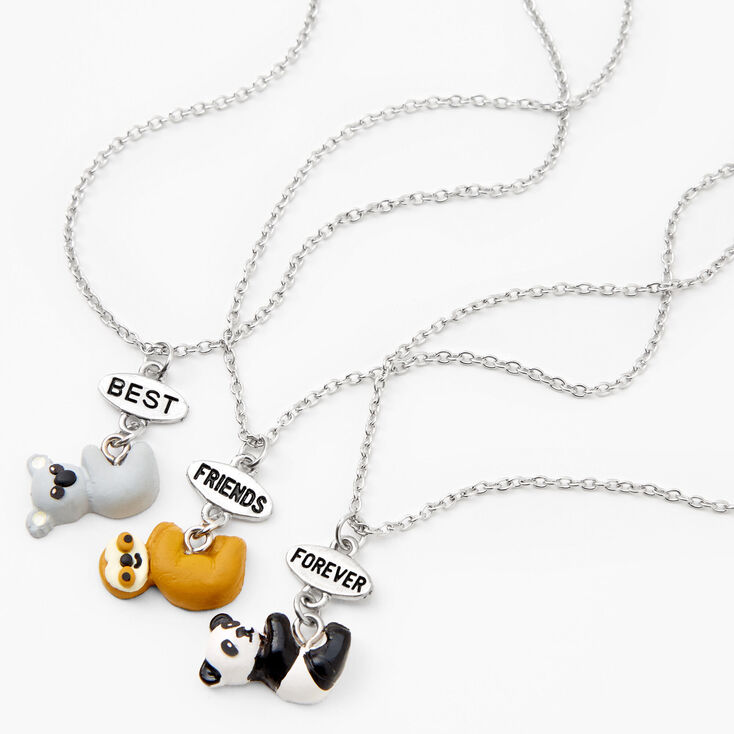 Best Friends Animals Necklaces - 3 Pack | Claire'S Us