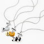 Best Friends Animals Necklaces - 3 Pack,