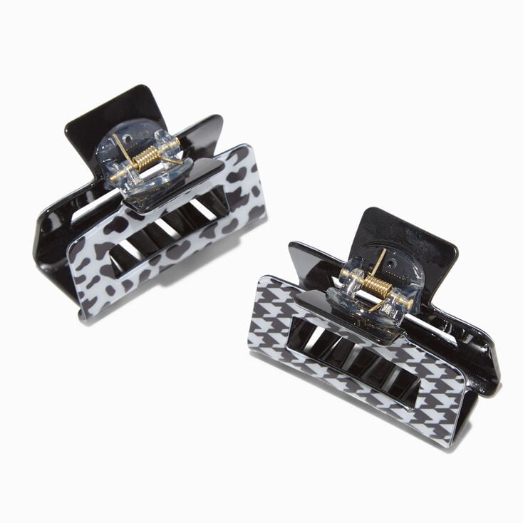 Houndstooth Claw Clip Houndstooth Claw Clip