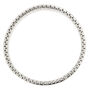 Silver Link Stretch Bracelet,