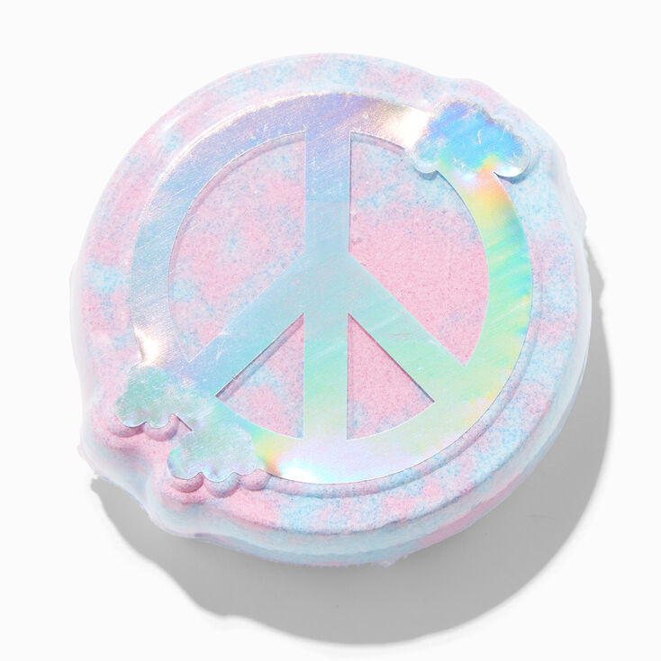 Peace Sign Bath Bomb - Peach,