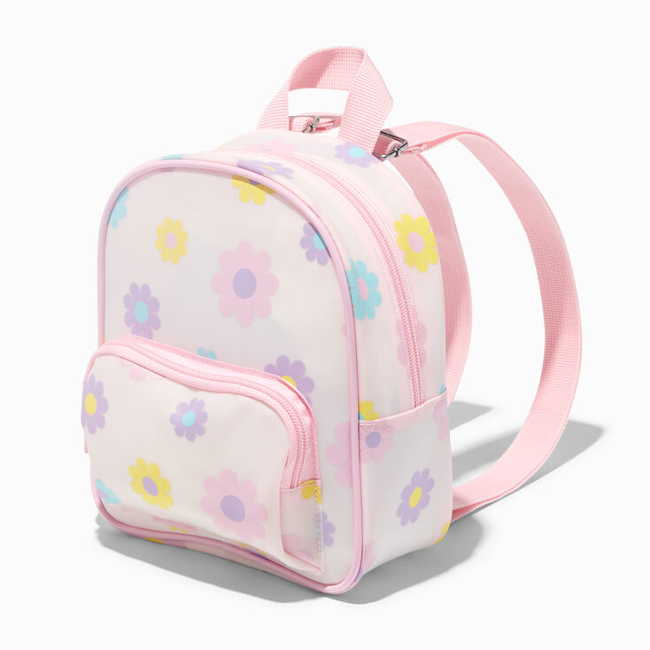 Claire&#39;s Club Multicolored Daisy Backpack,