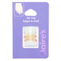 Mixed Metal Classic Band Toe Ring Set - 3 Pack,