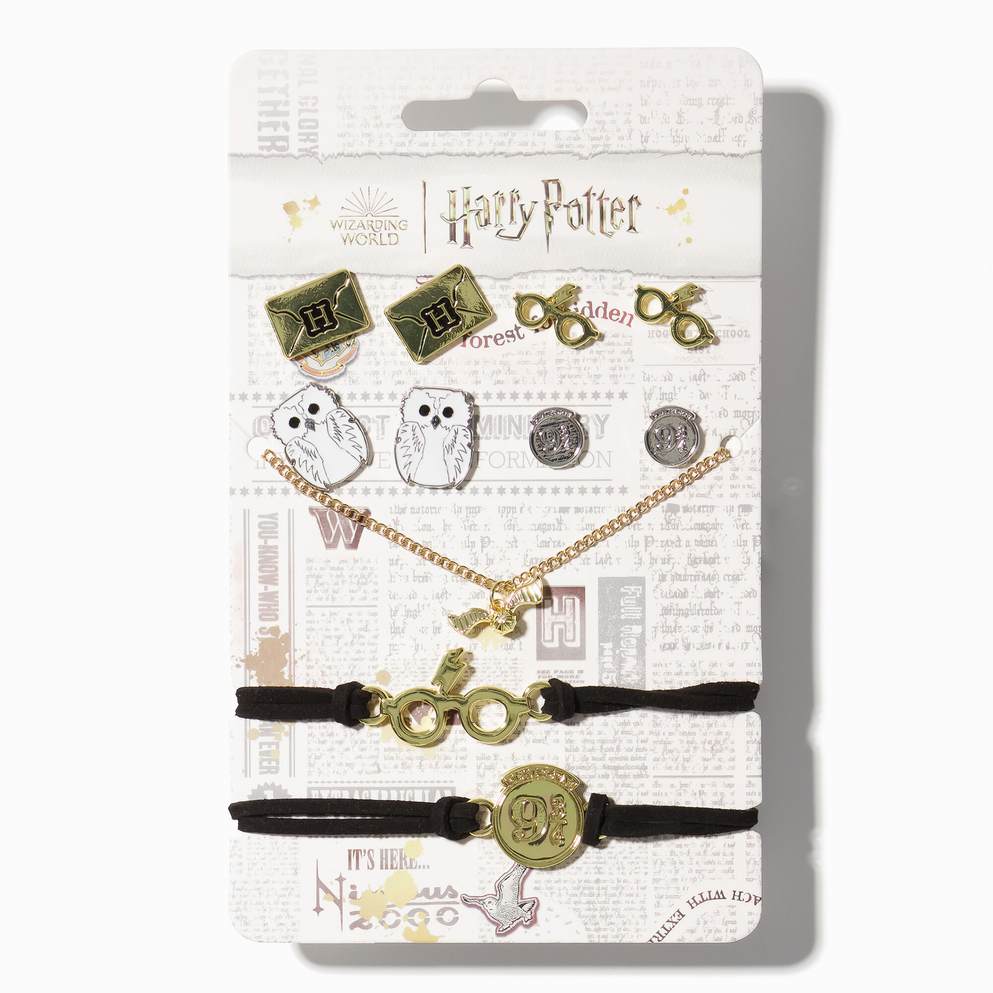 Parure de bijoux Harry Potter™ - Lot de 7