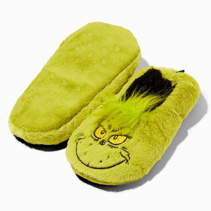 Dr. Seuss™ The Grinch Slippers | Claire's US