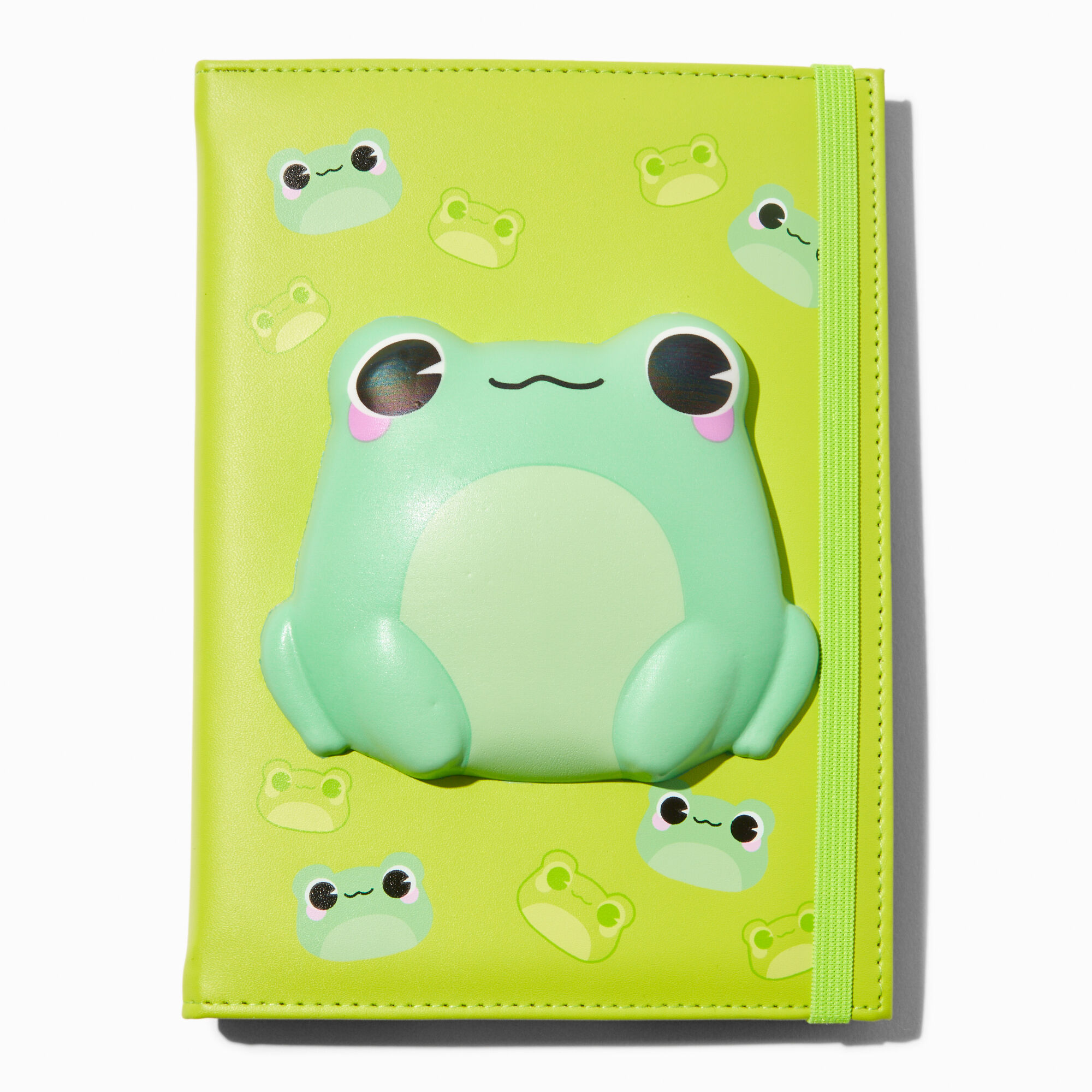 View Claires Frog Squish Diary Green information