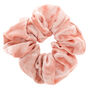 Medium Velvet Hair Scrunchie - Blush Pink,