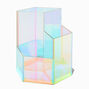 Rainbow Holographic Pencil Holder,