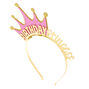 Birthday Princess Crown Gold-tone Headband,