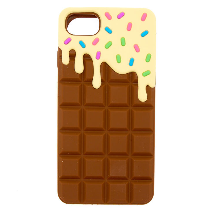 Chocolate Bar Silicone Phone Case - Fits iPhone 6/7/8/SE,