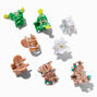 Christmas Icons Mini Hair Claws - 8 Pack,