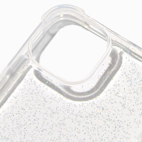Clear Glitter Protective Phone Case - Fits iPhone&reg; 13/14,