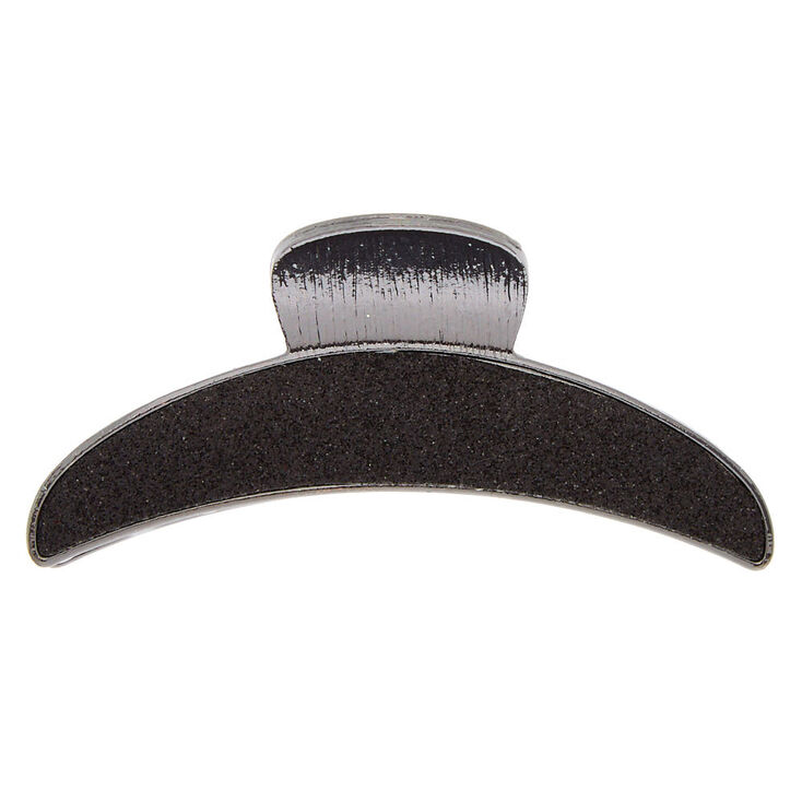 Glitter Hair Claw - Black,