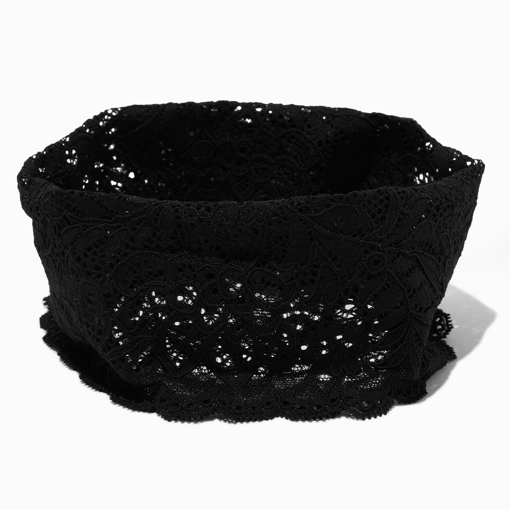 Black Lace Headwrap,