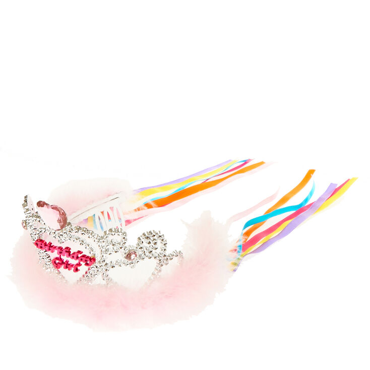 Diad&egrave;me princesse anniversaire arc-en-ciel Club&nbsp;Claire&#39;s,