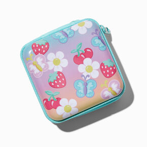 Claire&#39;s Club Butterfly &amp; Strawberry Mini Makeup Tin,