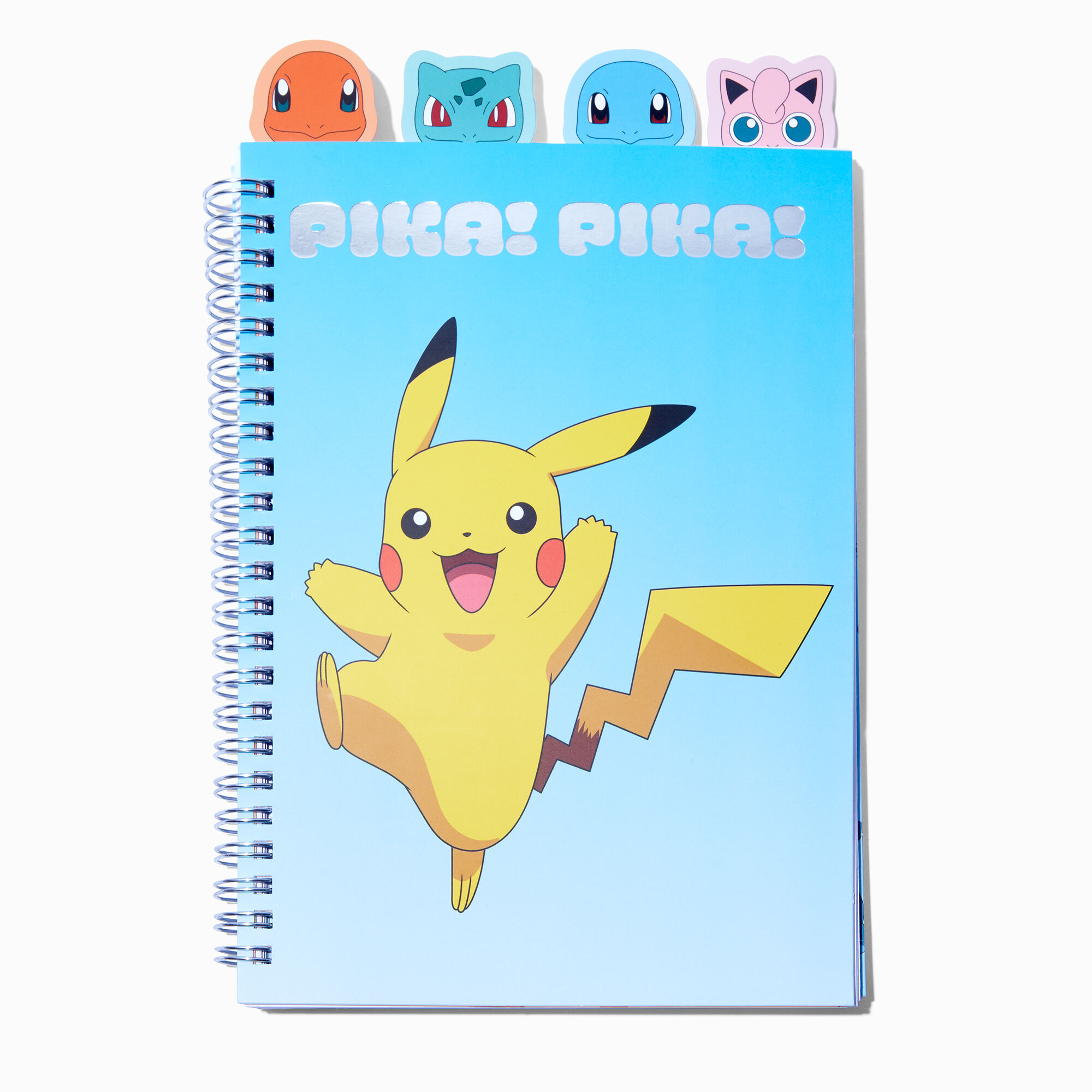 View Claires Pokémon Pikachu And Friends Notebook information