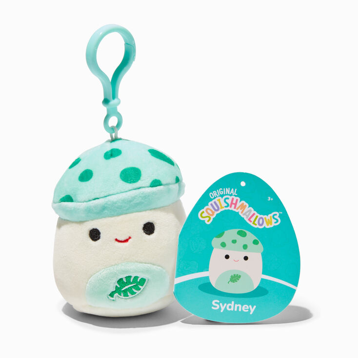 Squishmallows&trade; 3.5&quot; Sydney Plush Bag Clip,