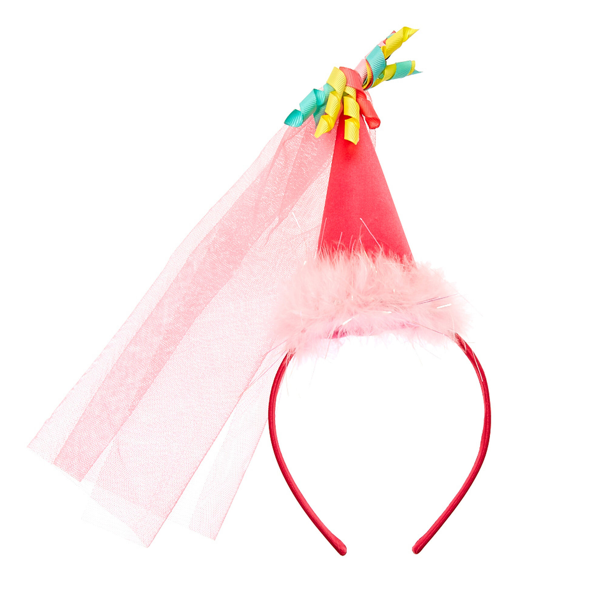 Kids Pink Cone Princess Headband | Claire's US