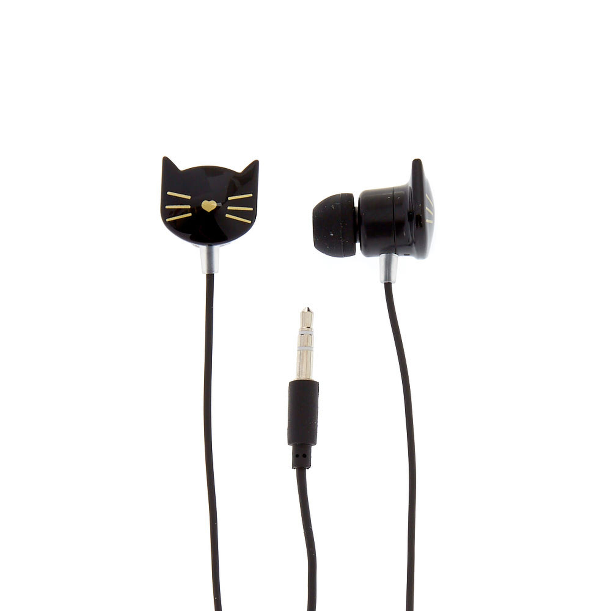 Black Cat Earbuds Claire S