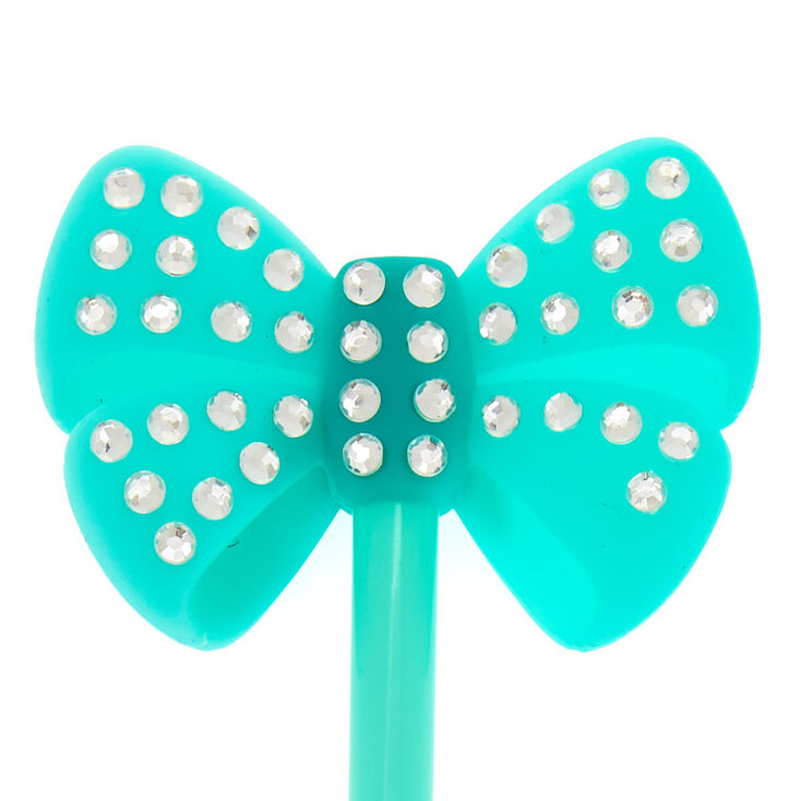 JoJo Siwa&trade; Mint Green Rhinestone Bow Pen,