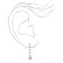 Silver Elegant Rhinestone Jewelry Set - 2 Pack,