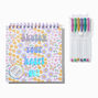 &quot;Sketch Your Heart Out&quot; Floral Sketchbook &amp; Gel Pen Set,