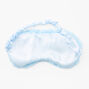 Eyelash Faux Fur Sleeping Mask - Blue,
