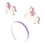Serre-t&ecirc;te &agrave; antennes licorne,