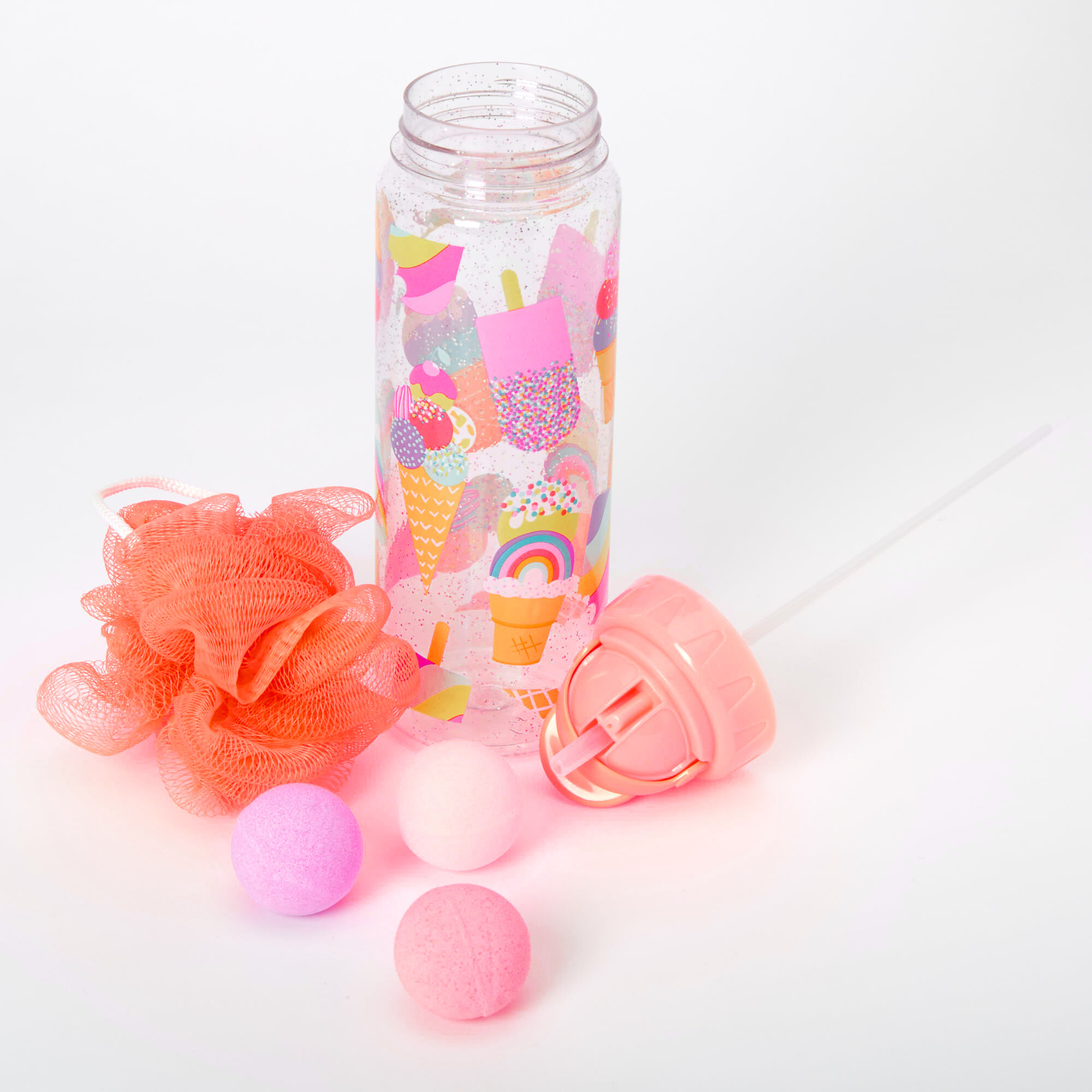Ice Cream Water Bottle Bath Set,