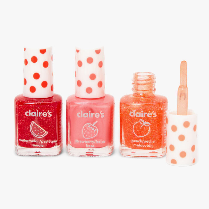 Summer Fruits Nail Polish Set - 3 Pack