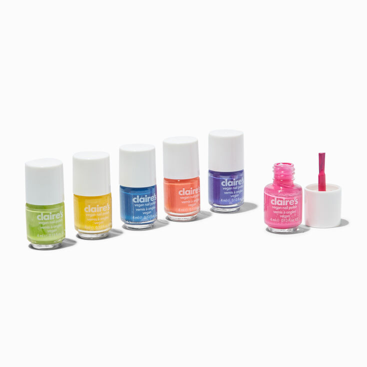 Neon Mini Nail Polish Set - 6 Pack,