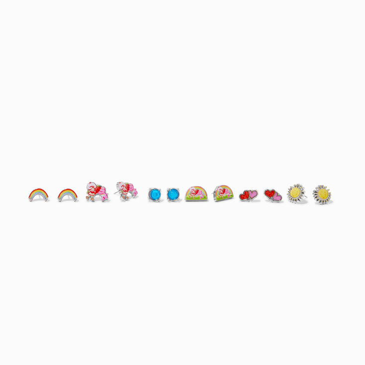 Care Bears&reg; x Strawberry Shortcake&trade; Claire&#39;s Exclusive Stud Earrings - 6 Pack,