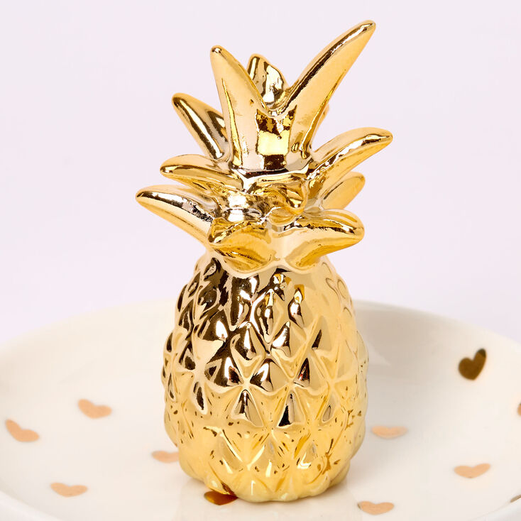 Pineapple Hearts Jewelry Holder Tray,