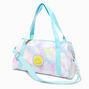 Claire&#39;s Club Tie Dye Happy Face Duffel Bag,