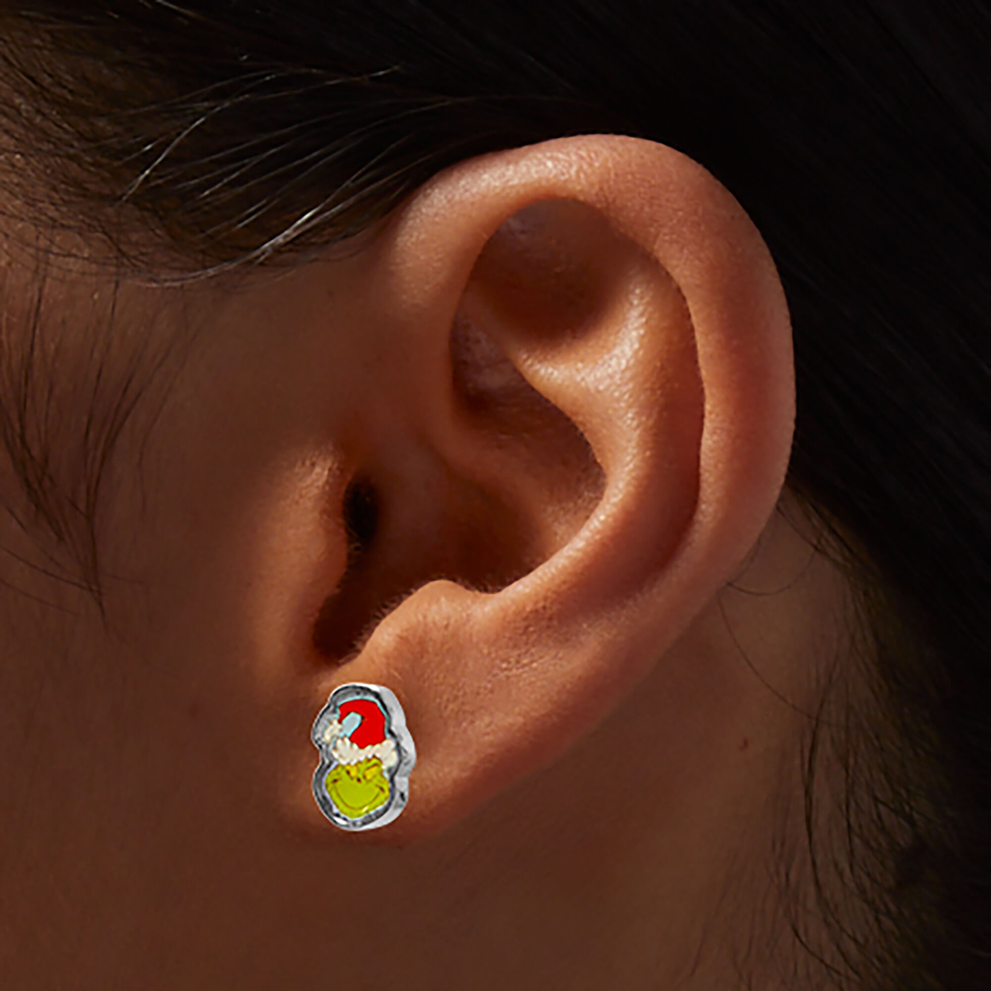 Dr. Seuss The Grinch Claire s Exclusive Stud Earrings 3 Pack Claire s US