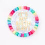 It&#39;s My Birthday Confetti Rainbow Button,