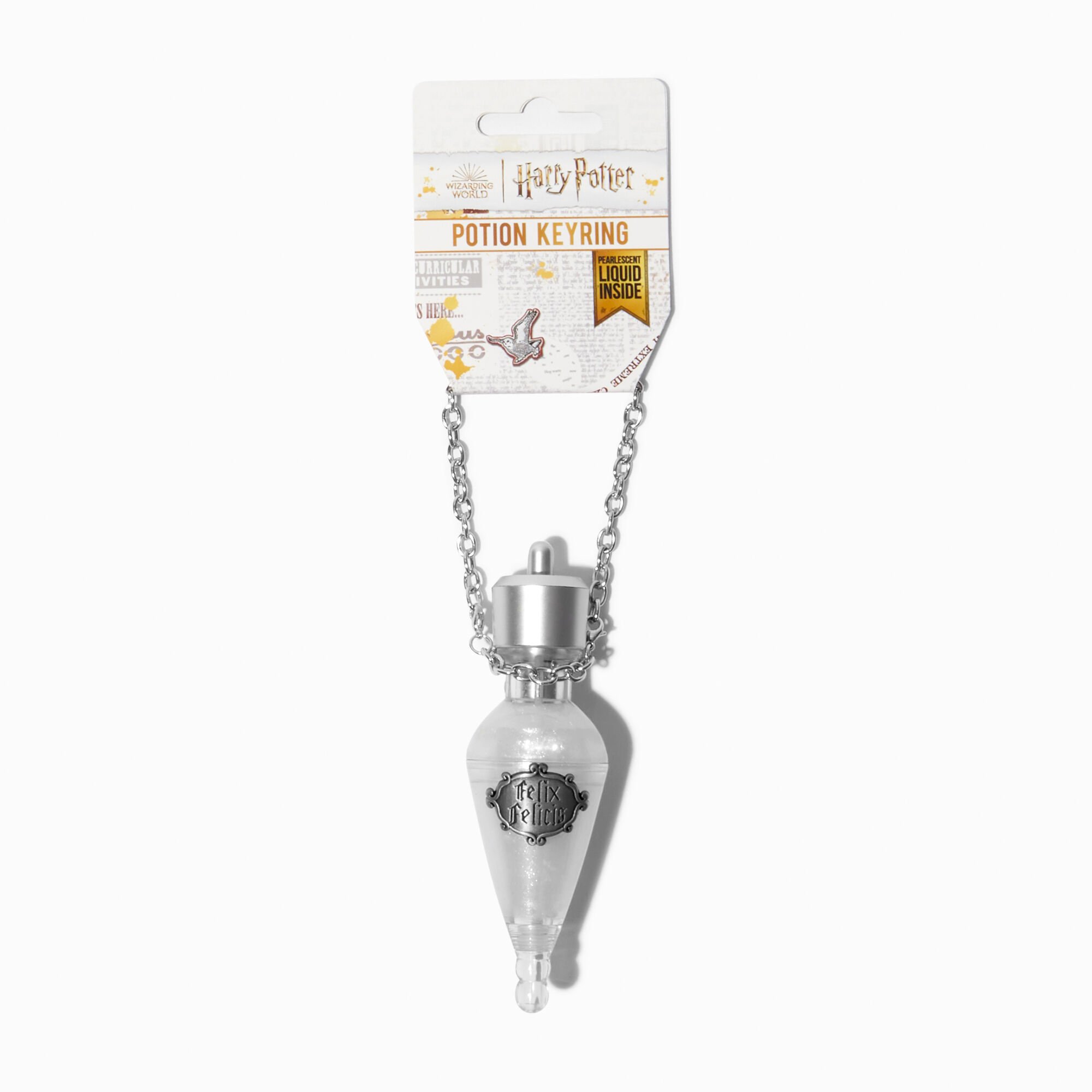 View Claires Harry Potter Felix Felicis Potion Keyring information