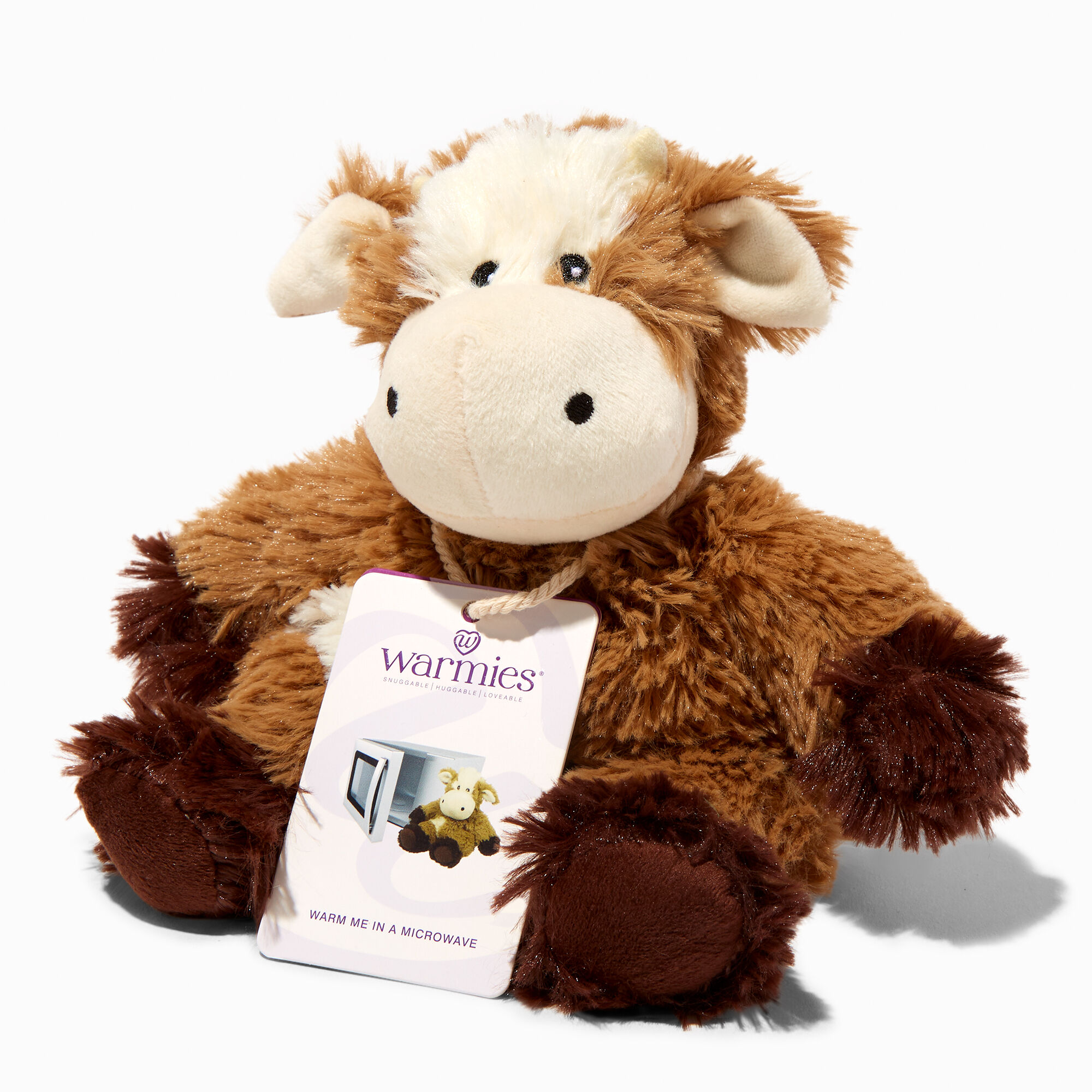 Warmies Junior Cow Plush Toy Claire s US