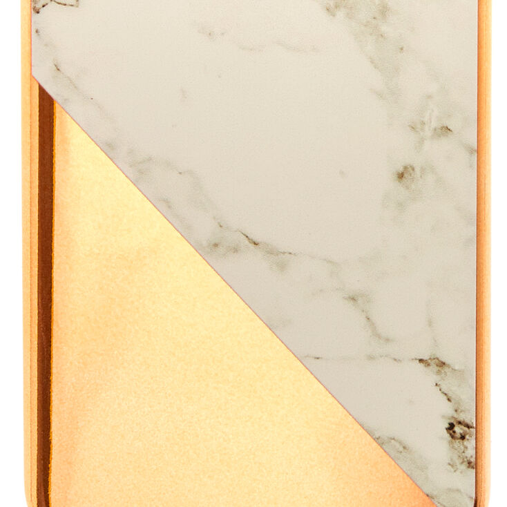 Rose Gold and Marble Phone Case - Fits Samsung Galaxy S8 Plus,