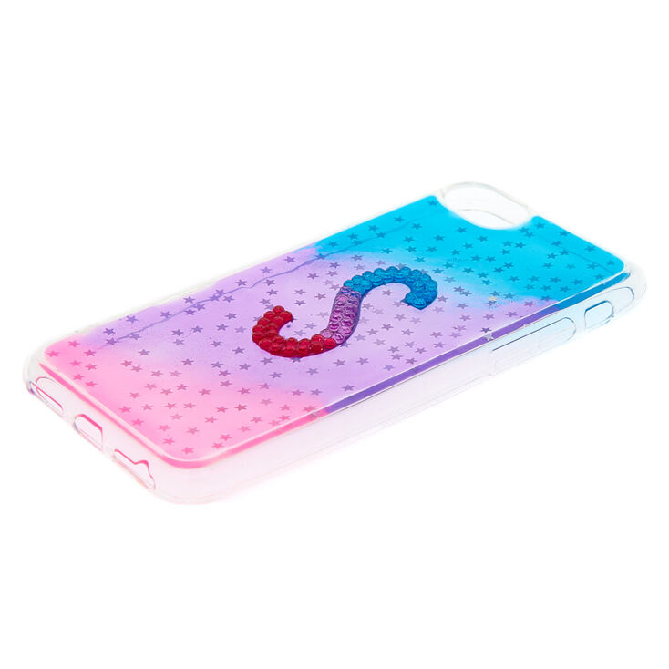 Coque de portable &eacute;toile Initiale S d&eacute;grad&eacute; - Compatible avec iPhone 6/7/8,