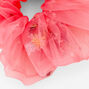 Giant Confetti Pom Pink Hair Scrunchie,