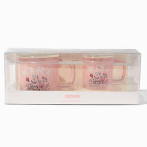 Mama &amp; Mini Floral Ceramic Mug Set,